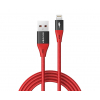 BLITZWOLF MF-10 Pro Cabo USB para Lightning Vermelho - 1.8m