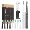 BITVAE Escova de Dente Sônica D2 Branco+ D2 Preto
