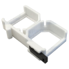 SHELLY Suporte de Calha DIN Duplo para SHELLY Plus e Z-Wave - Branco