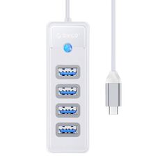 ORICO Hub USB para 4xTipo - C 3.0 Branco - 0.15m