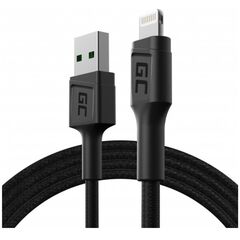 GREEN CELL PowerStream Cabo USB USB-A Lightning para iPhone / iPad / iPod KABGC21 120cm