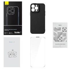 BASEUS Capa para iPhone 14 Pro Max Synthetic Fiber ARQW000101 - Preto