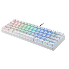 MOTOSPEED Teclados Mecânico RGB CK61 - Branco