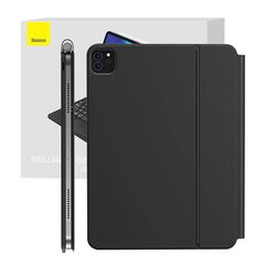 BASEUS Estojo do Teclado Brilliance Pro para iPad 12.9" 2018 / 2020 / 2021 ARJK010216 - Cinza