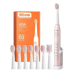 BITVAE Escova de Dente Sônica D2 - Rosa