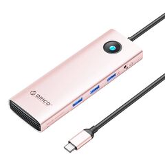ORICO Estação de Ancoragem 10 em 1 Type-C PW11-10P-RG-EP - Rosa Ouro