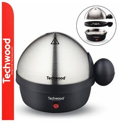 TECHWOOD Cozedor e fritador de ovos elétrico