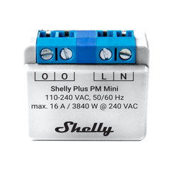 SHELLY Mini Módulo para Monitorização de Consumo de Energia Mini Plus PM