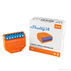 SHELLY Módulo de Ativação de Cenários para Automação WiFi Plus I4
