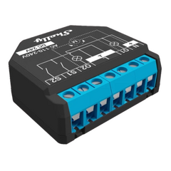 SHELLY Módulo Interruptor Duplo para Automação Wifi Plus 2PM