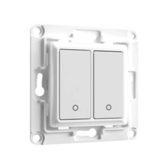SHELLY Interruptor de Parede de 2 Botões Wall Switch 2 White (Branco)