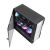 DARKFLASH Cabines de Computador Glass DK431 + fãs x4 - Preto