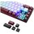MOTOSPEED Teclados Mecânico Bluetooth BK67 - Vermelho