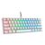MOTOSPEED Teclados Mecânico RGB CK61 - Branco