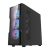 DARKFLASH Cabines de Computador Glass DK431 + fãs x4 - Preto