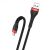 FONENG Cabo USB a USB-C 3A X82 1m - Preto FONENG Cabo USB a USB-C 3A X82 1m - Preto