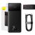 BASEUS Powerbank Bipow 2x USB / USB-C 25W 20000mAh - Preto BASEUS Powerbank Bipow 2x USB / USB-C 25W 20000mAh - Preto