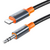 MCDODO Adaptador Lightning para mini Jack 3.5mm 1.2m MCDODO Adaptador Lightning para mini Jack 3.5mm 1.2m