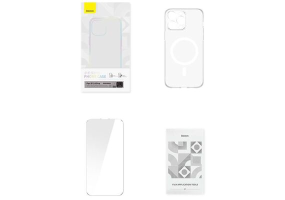 BASEUS Capa para iPhone 12 Transparente ARSJ010402 BASEUS Capa para iPhone 12 Transparente ARSJ010402