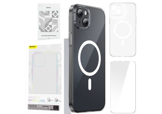 BASEUS Capa para iPhone 12 Transparente ARSJ010402 BASEUS Capa para iPhone 12 Transparente ARSJ010402
