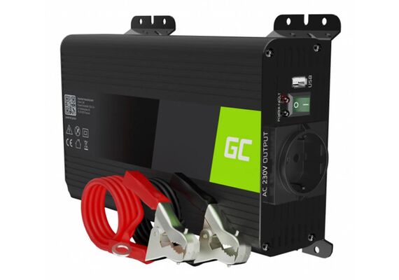 GREEN CELL Inversores de Energia 12V / 230V 300W / 600W INV05DE GREEN CELL Inversores de Energia 12V / 230V 300W / 600W INV05DE