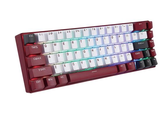 MOTOSPEED Teclados Mecânico Bluetooth BK67 - Vermelho MOTOSPEED Teclados Mecânico Bluetooth BK67 - Vermelho