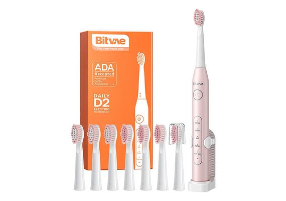 BITVAE Escova de Dente Sônica D2 - Rosa BITVAE Escova de Dente Sônica D2 - Rosa