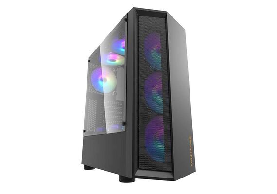 DARKFLASH Cabines de Computador Melody - Preto