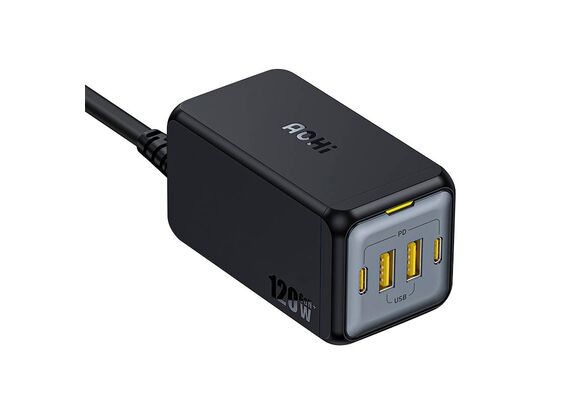AOHI Carregador USB-C / USB-A 2x 120W AOC-C006 120W AOHI Carregador USB-C / USB-A 2x 120W AOC-C006 120W