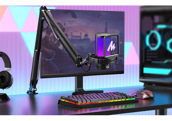 MAONO Microfone Podcast/Gaming DGM20 S