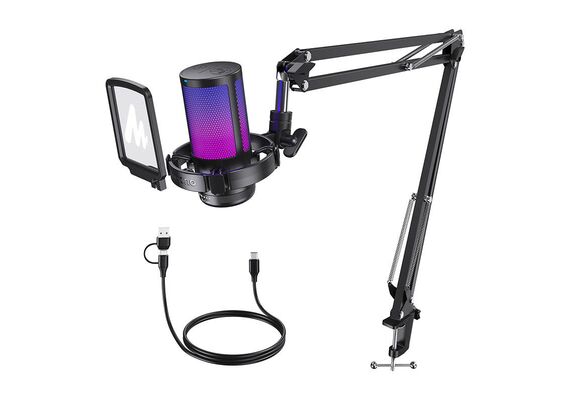 MAONO Microfone Podcast/Gaming DGM20 S