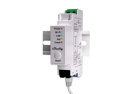SHELLY Módulo Medidor de Consumo Monofásico WiFi + Núcleo 50A 2pcs SHELLY Módulo Medidor de Consumo Monofásico WiFi + Núcleo 50A 2pcs