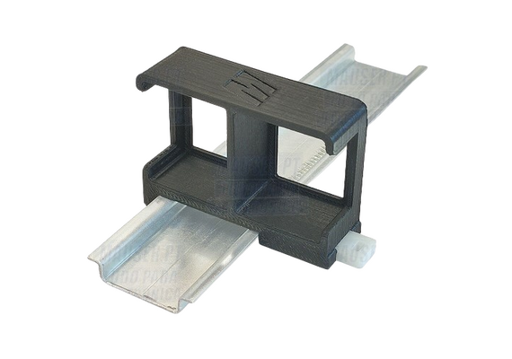 SHELLY Suporte de Calha DIN para SHELLY Mini - Preto