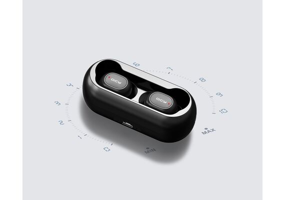 QCY Earphones sem fio TWS T1C - Preto