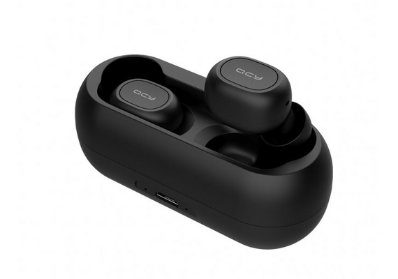 QCY Earphones sem fio TWS T1C - Preto