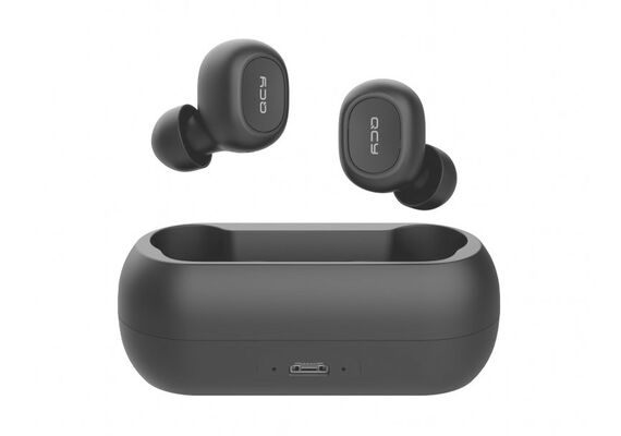 QCY Earphones sem fio TWS T1C - Preto