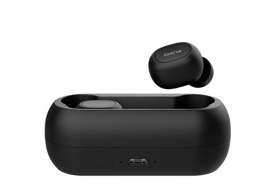QCY Earphones sem fio TWS T1C - Preto